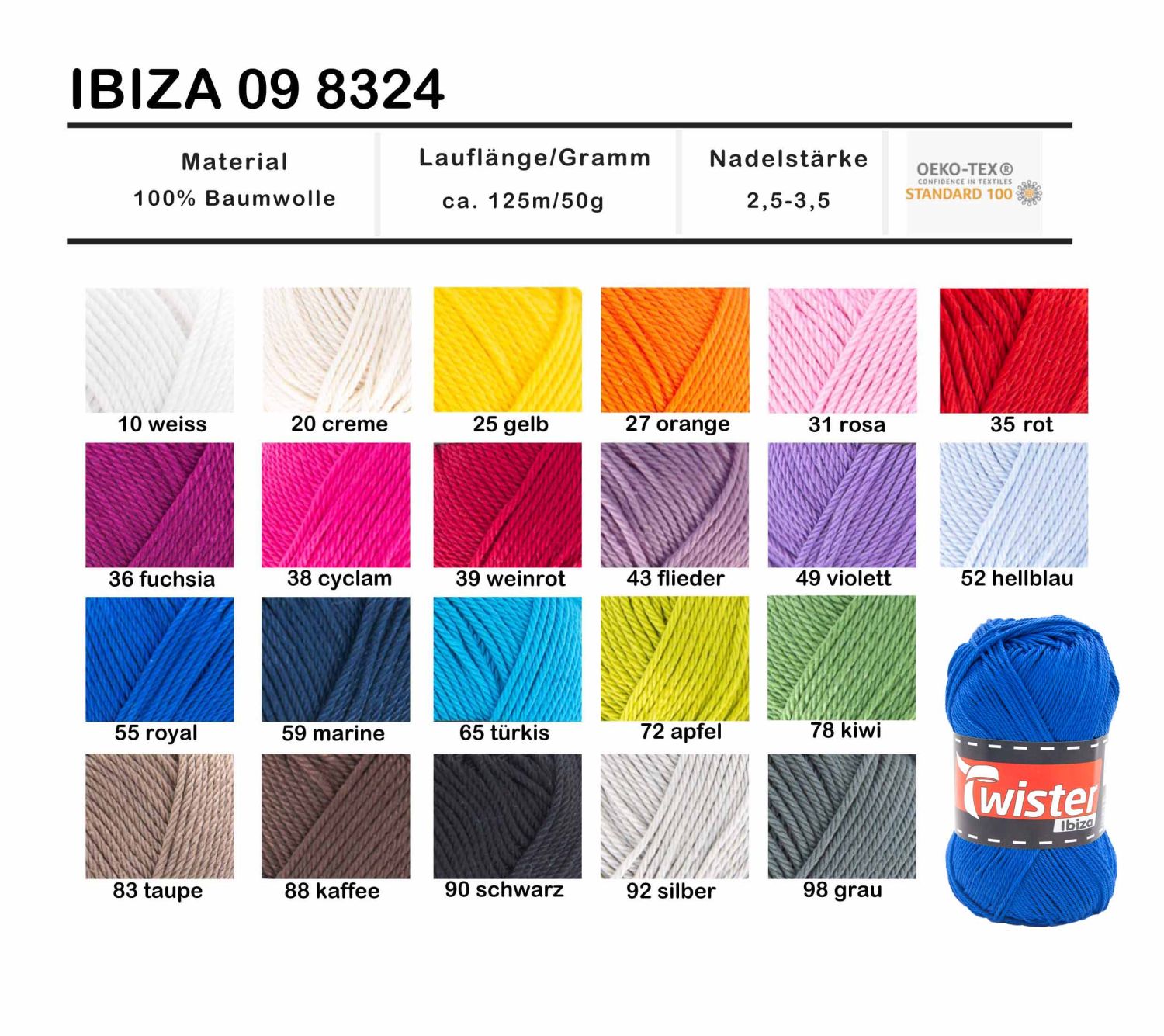 Twister Ibiza 50g