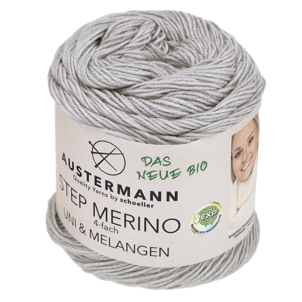 STEP MERINO 4-FACH UNI & MELANGEN 100g